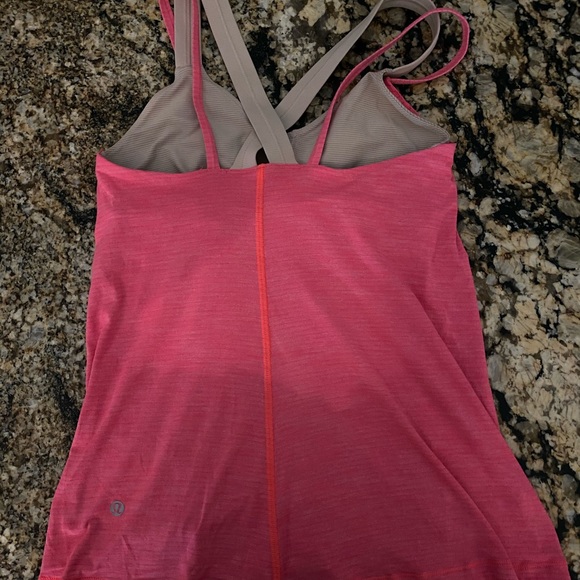 Pink Lululemon Tank - Picture 3 of 5